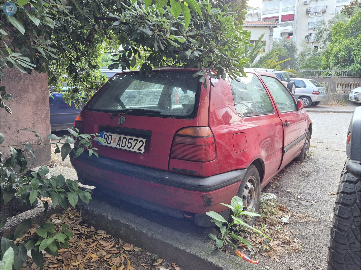 BD AD572, Volkswagen Golf 3rd gen 3-door Hatch (1H1), 1991–1997