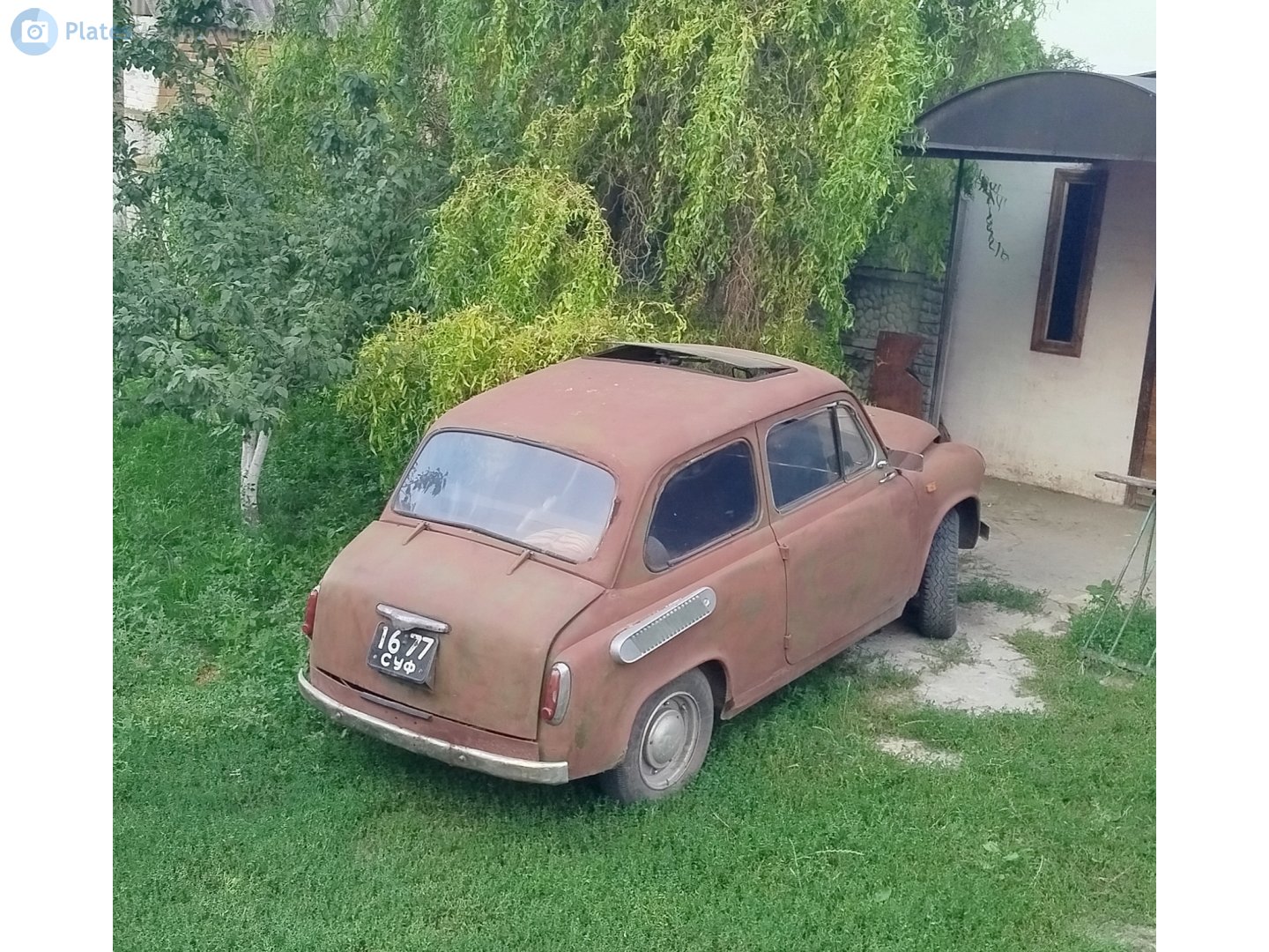 1677 СУФ, ZAZ 965 965/965А Запорожец (Zaporozhets), 1959–1969