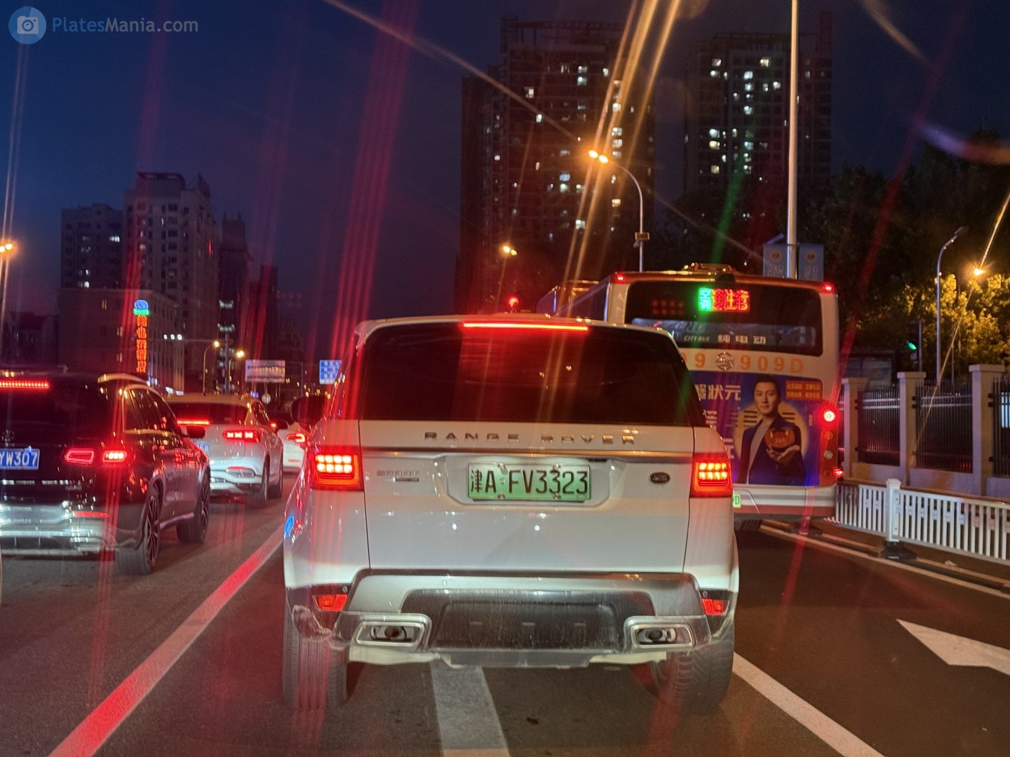 津A·FV3323, Land Rover Range Rover Sport 2nd gen (L494), facelift, 2017–2022