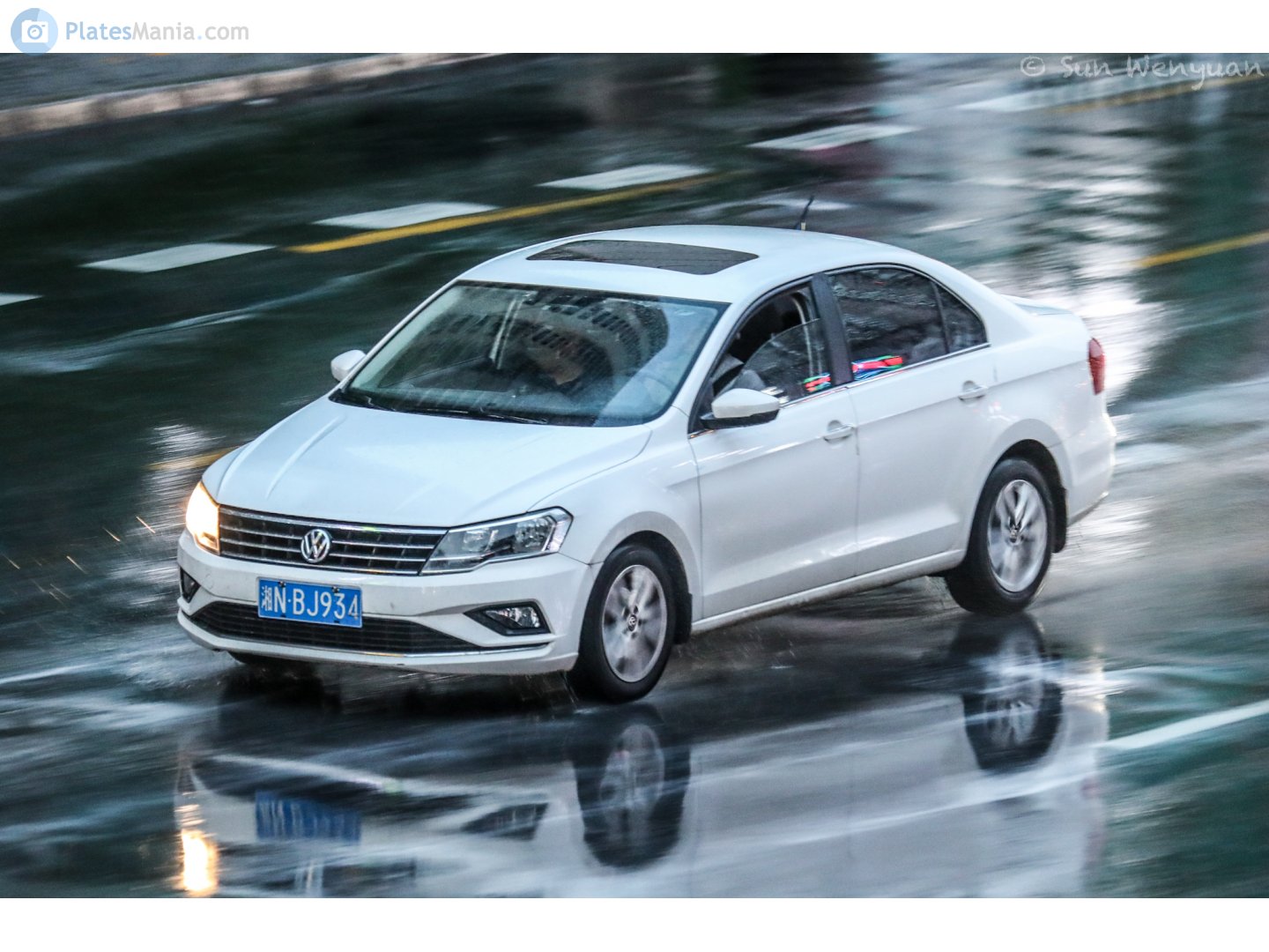 湘N·BJ934, Volkswagen Jetta 6th gen (NF; CN-market), facelift, 2016–2019