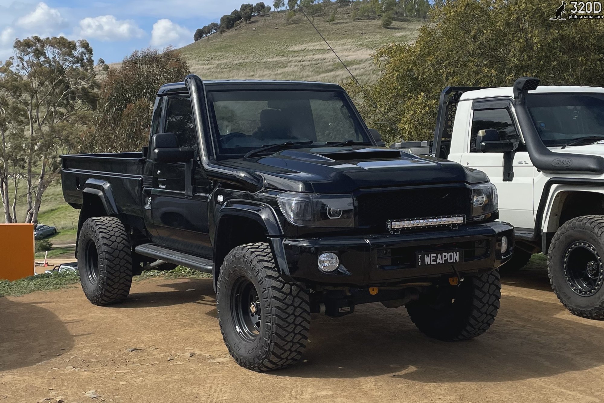 WEAPON, Toyota Land Cruiser 70 Pickup (J79), 1st facelift, 2007–2023