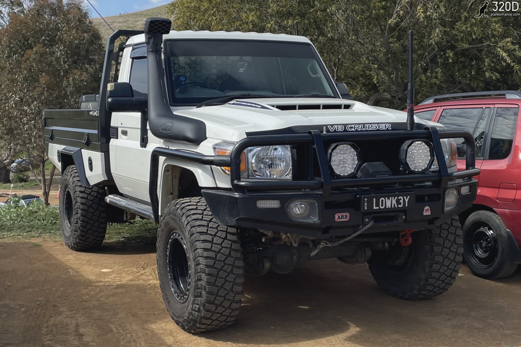 LOWK3Y, Toyota Land Cruiser 70 Pickup (J79), 1st facelift, 2007–2023