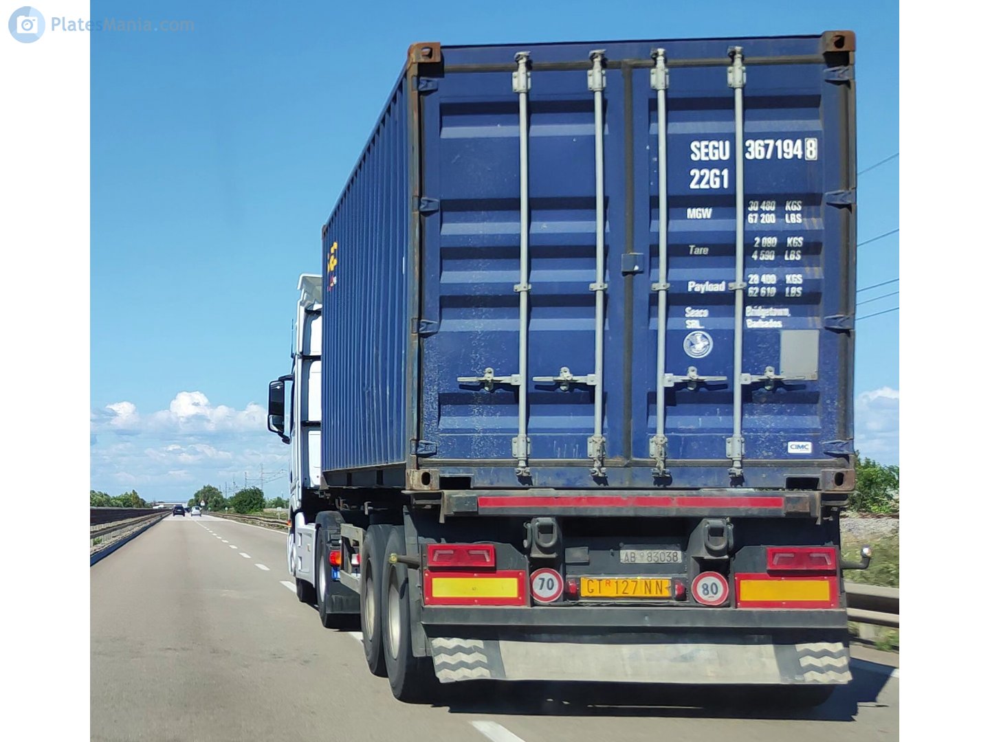 AB 83038, Rimorchi (standard del 1994) 