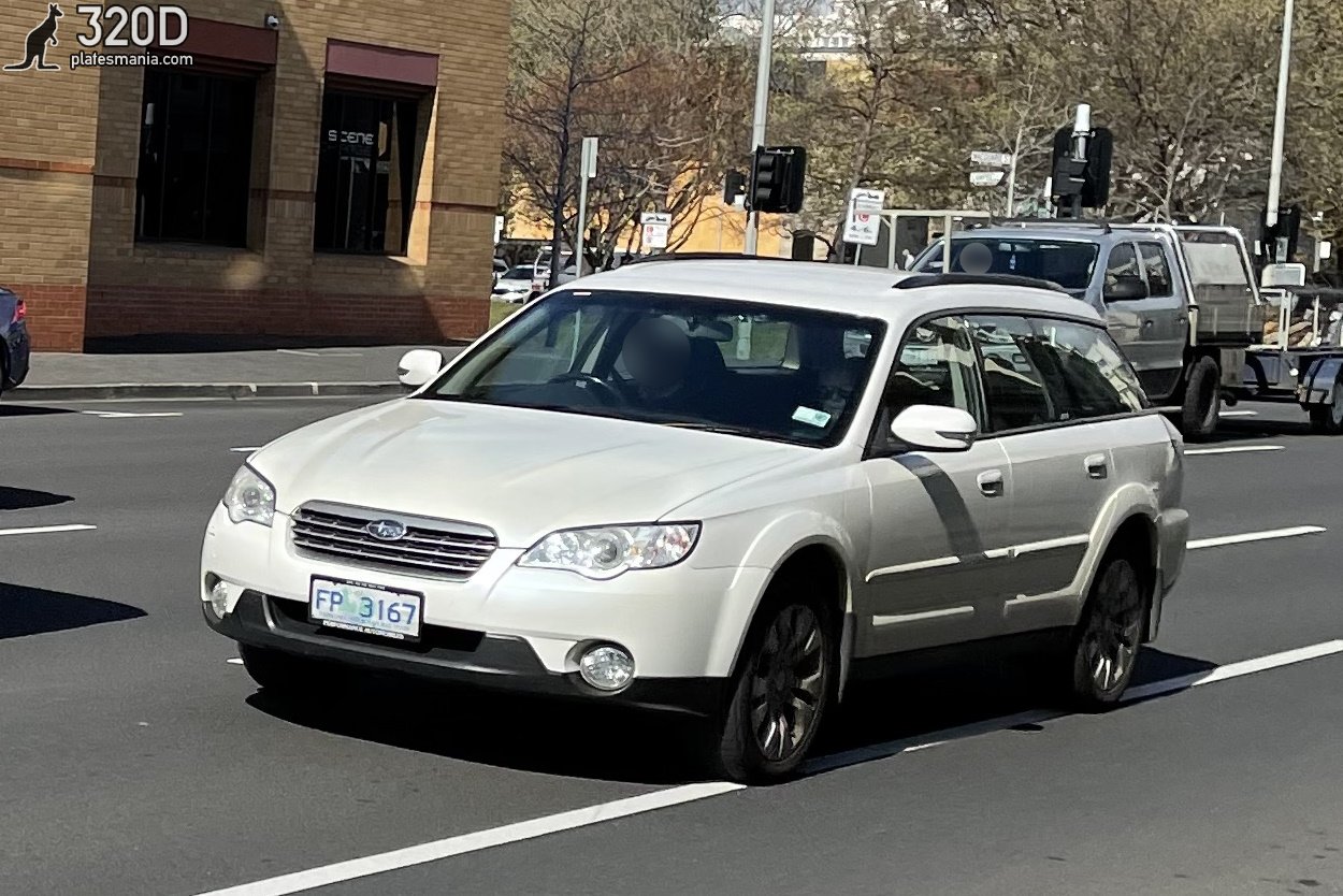 FP-3167, Subaru Outback 3rd gen Wagon (BP), 2003–2009