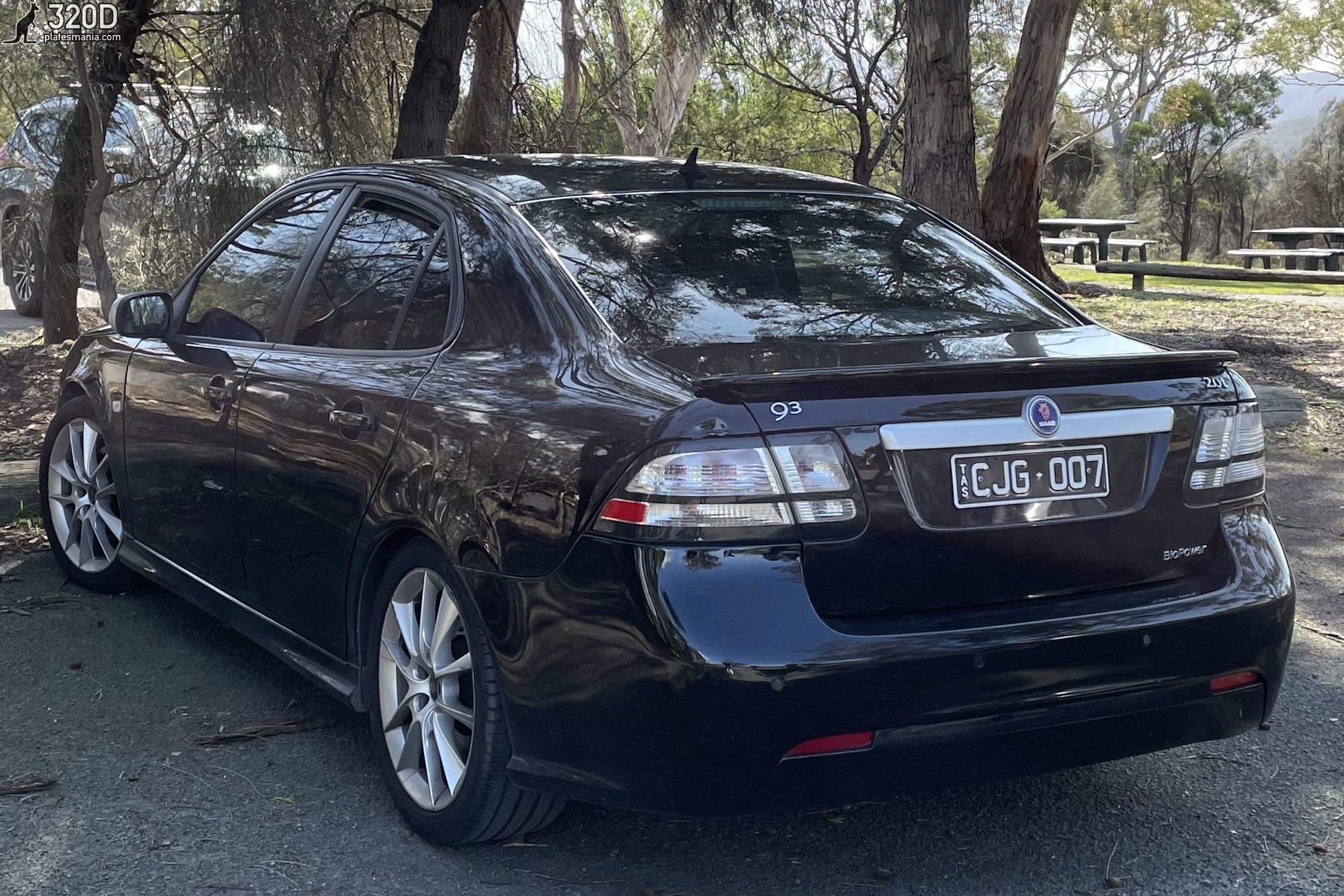 CJG-007, SAAB 9-3 2nd gen Sedan (YS3F), facelift, 2007–2014