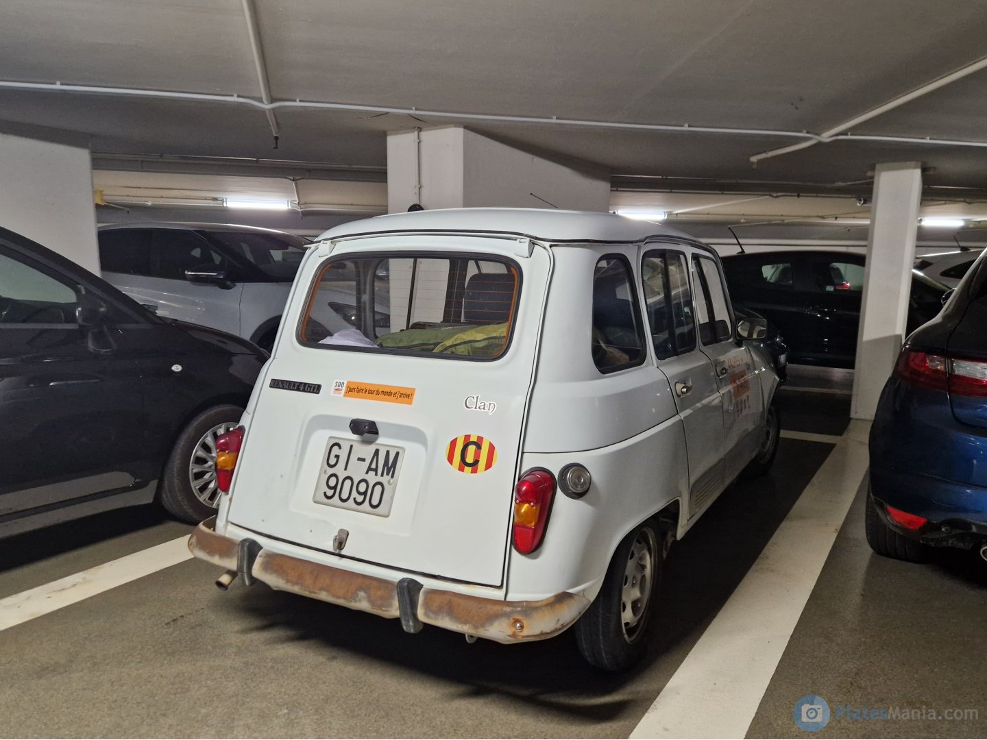 GI 9090 AM, Renault 4 1st gen Sedan/Hatch (112), 1961–1992