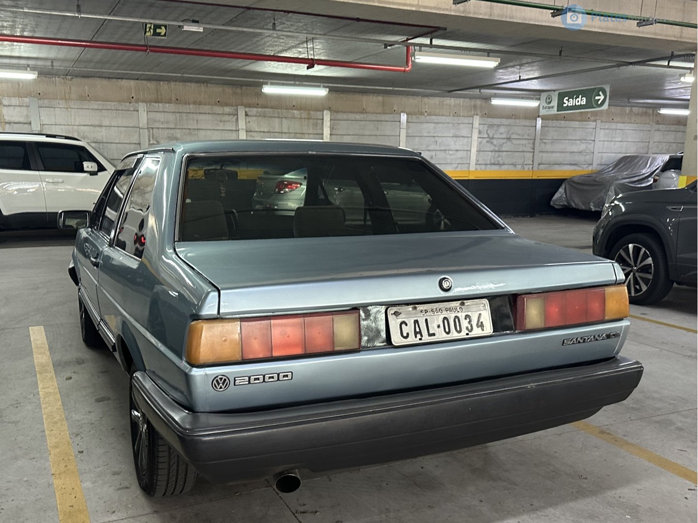 CAL-0034, Volkswagen Santana 1st gen Coupé (BR-market), 1981–1989