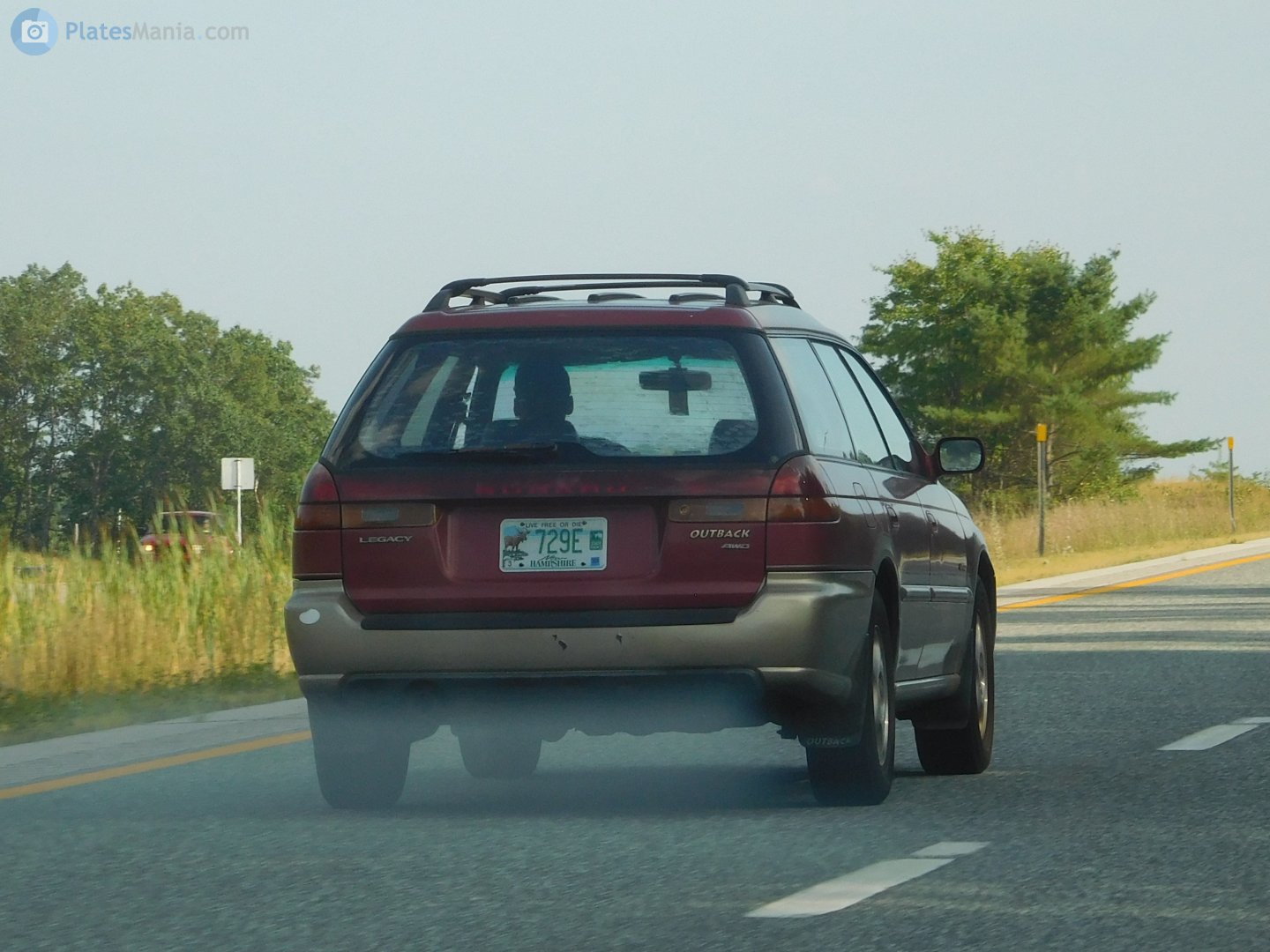 729E, Subaru Legacy 2nd gen Outback Wagon (Lancaster, Grand Wagon) (BG), 1994–1999