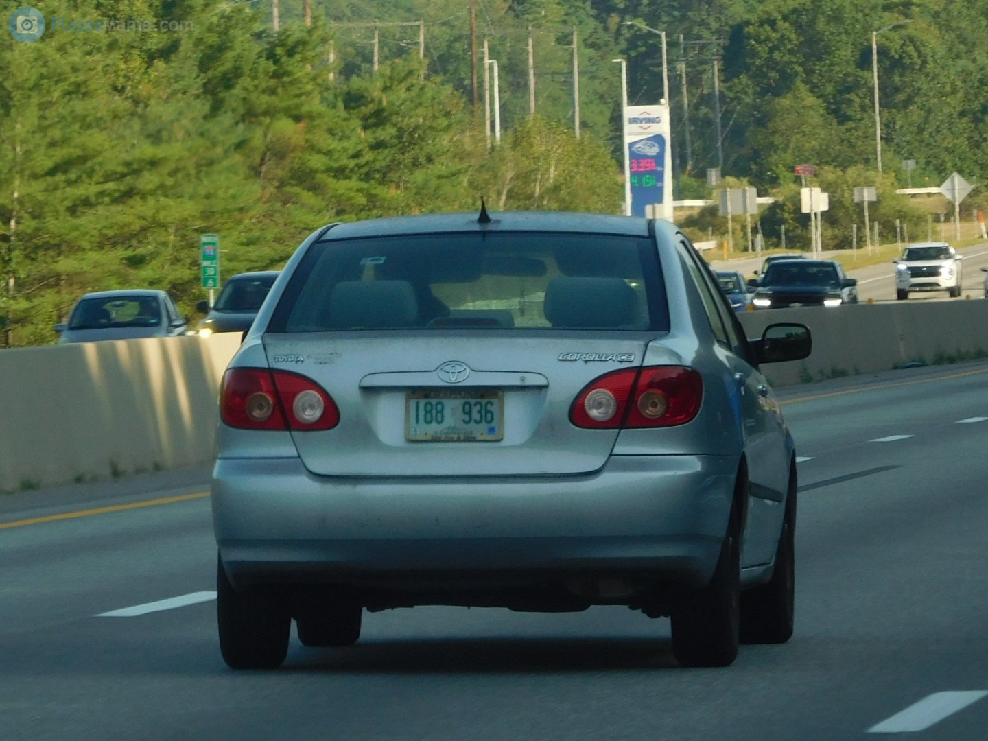 188 936, Toyota Corolla 9th gen (EX; Altis) Sedan (E120/E130; Asia-, BR- and NA-market), 2002–2008