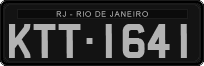 License plate of Brazil, Oldtimers (1990)