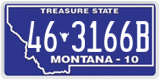 Montana, 1-12345A / 10-1234A