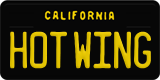 California, Vanity Plates