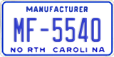 North Carolina, Manufacturer (MF-1234)