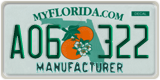 Florida, Manufacturer (A12 345)