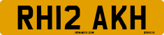 License plate of the United Kingdom, 2001 year system