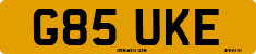 License plate of the United Kingdom, 1983 year system