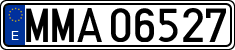 License plates of Spain, Official and military plates