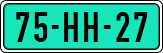 License plate of the Netherlands, Dealer (Regular)
