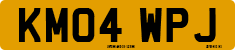 License plate of the United Kingdom, 2001 year system