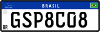 License plate of Brazil, Private owners (Mercosul)