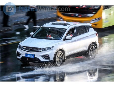 甘A·6085E, Geely Binyue