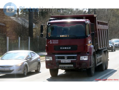 а510рн122, KamAZ 6580