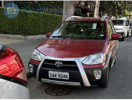 GAK-9246, Toyota Etios