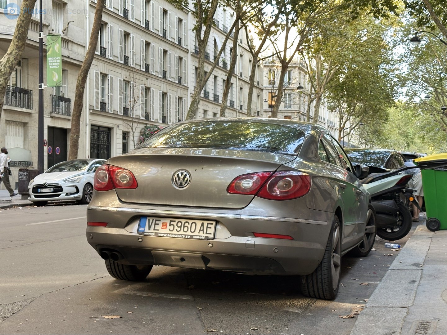 VE 5960 AE, Volkswagen Passat CC 1st gen (35), 2008–2011