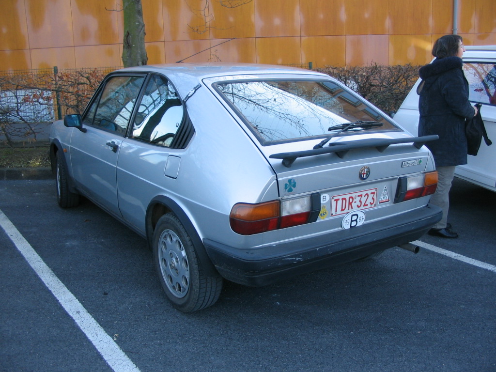 TDR-323, Alfa Romeo Alfasud 1st gen (901), facelift, 1980–1984