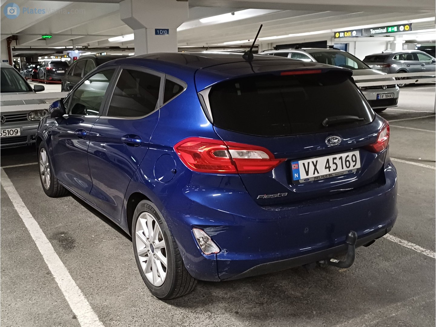 VX 45169, Ford Fiesta 7th gen 5-door Hatch (B479), 2017–2023