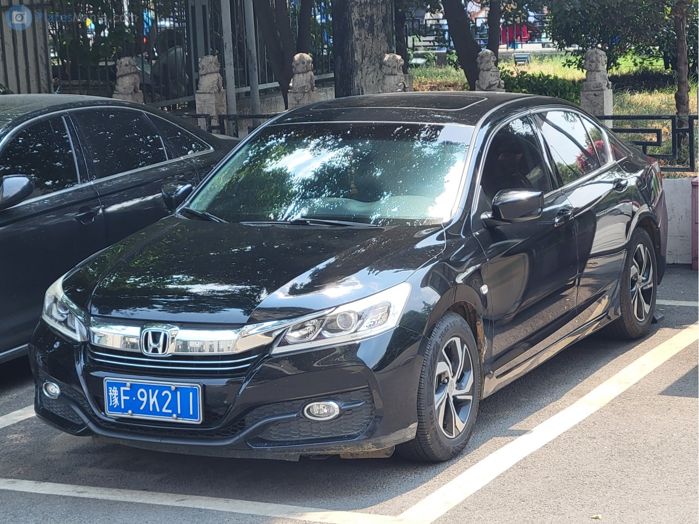 豫F·9K211, Honda Accord 9th gen Sedan (CR), facelift, 2015­–2020 (–2017 for US-market)