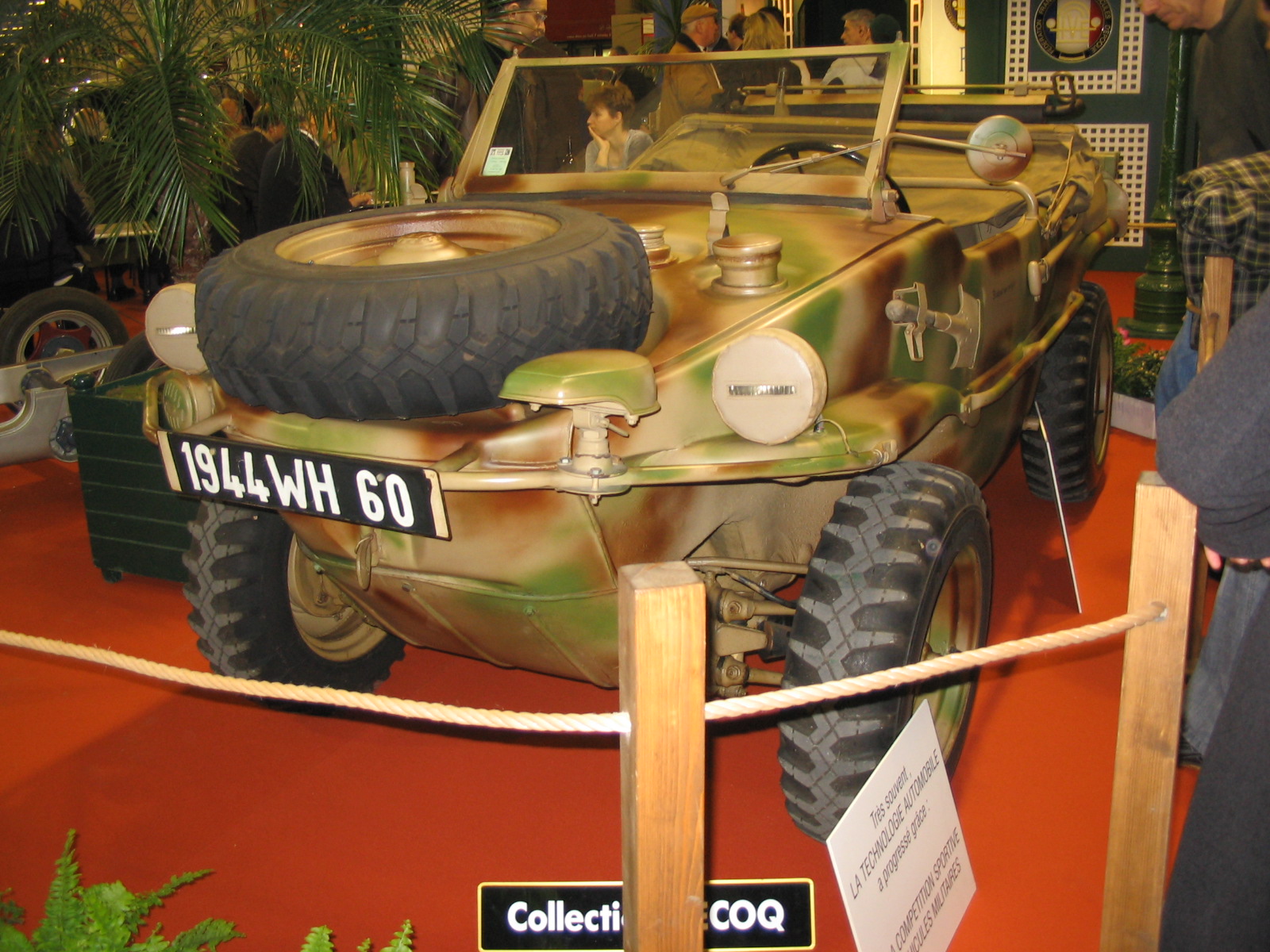 1944 WH 60, Volkswagen Typ 166 Schwimmwagen 1st gen, 1942–1944