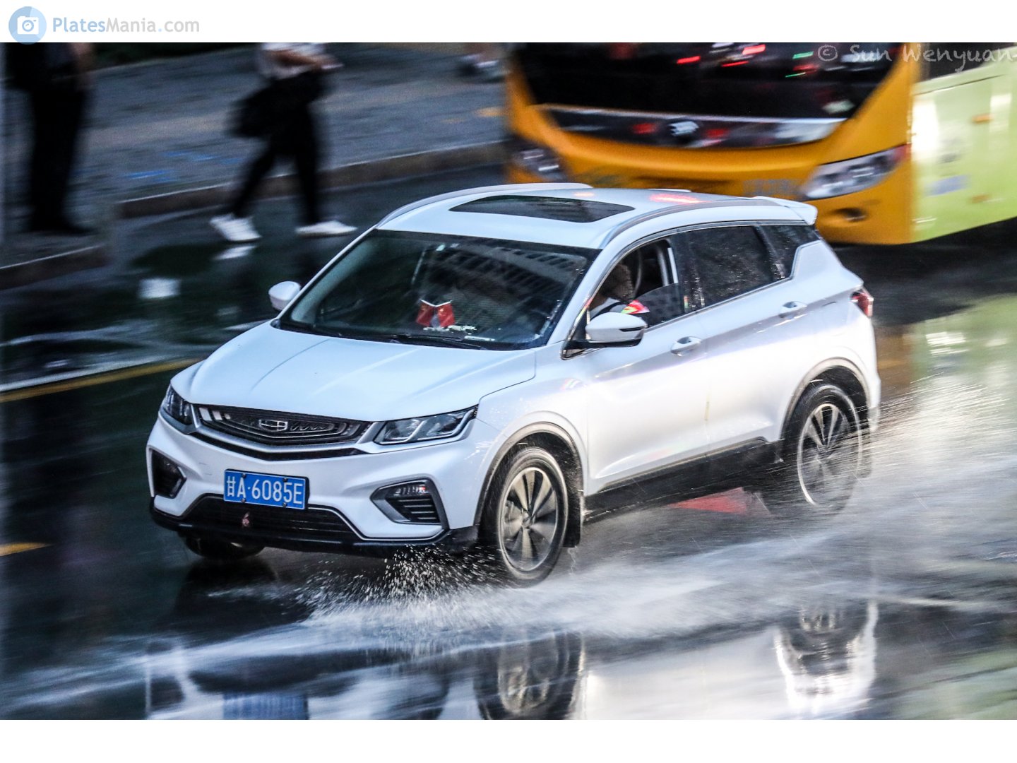 甘A·6085E, Geely Binyue 1st gen (SX11; CN-market), 2018–