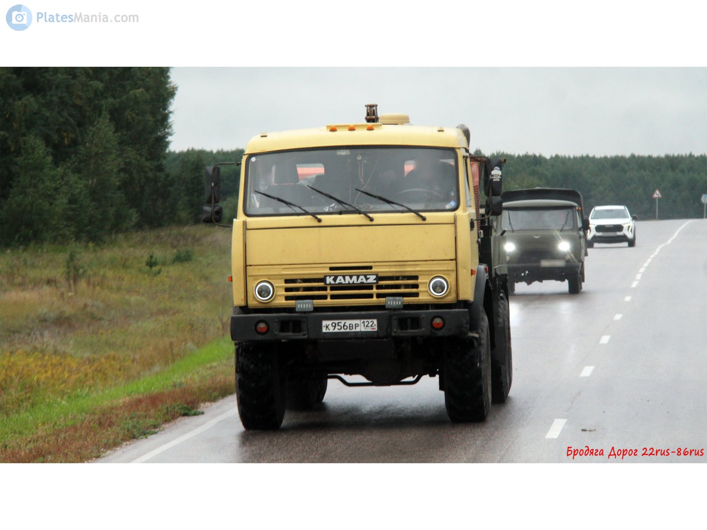 к 956 вр 122, KamAZ 4310/4311 43105/43106, 1981­–1995