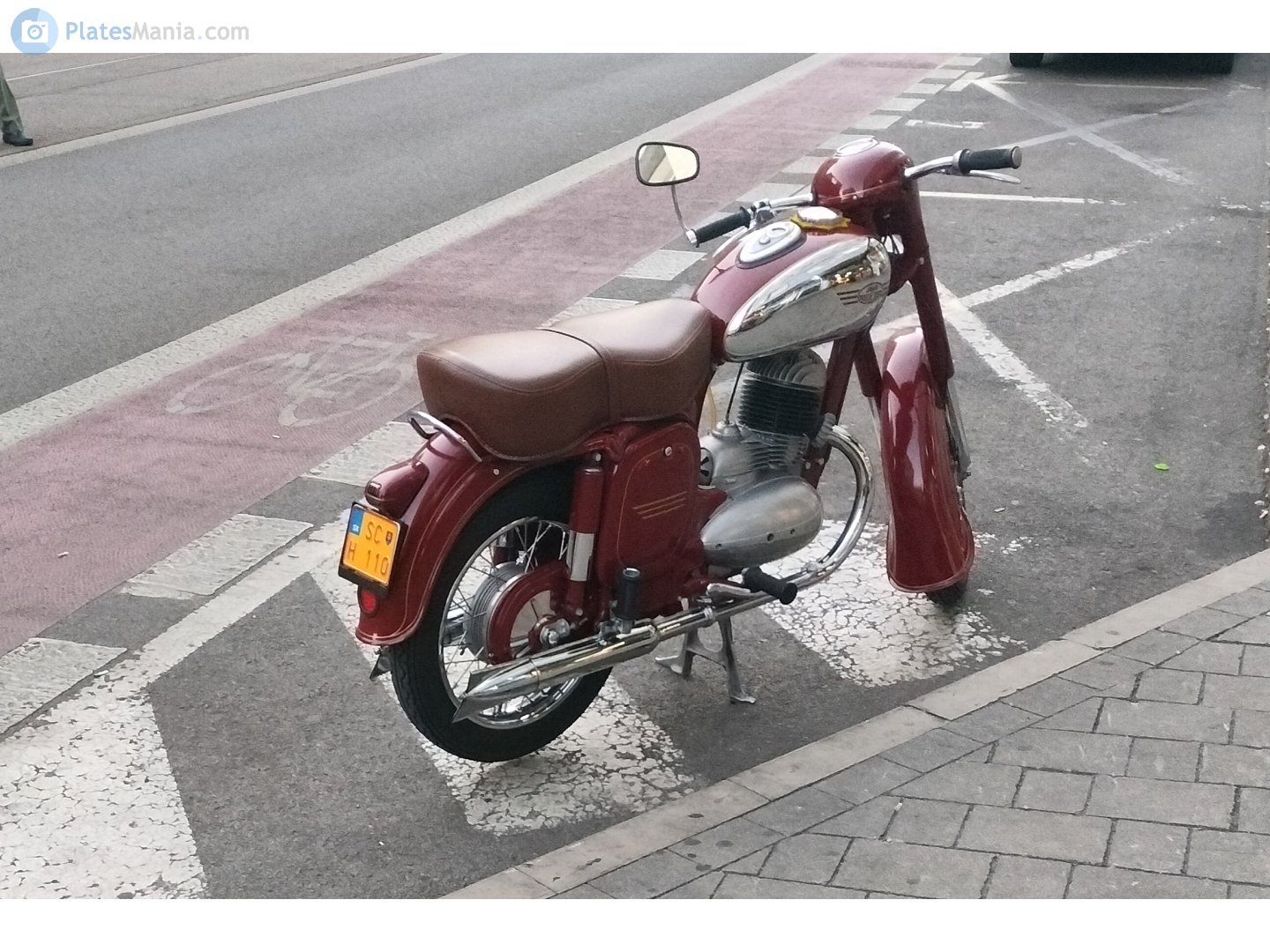 SC H 110, Jawa 250 typ 353 Kývačka, 1954–1962