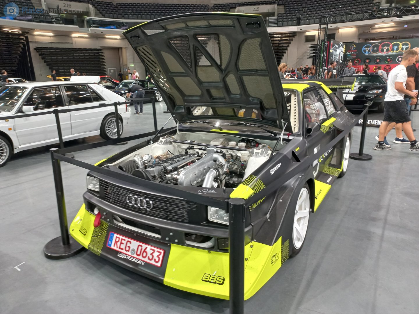 REG 0633, Audi Sport Quattro 1st gen (B2; 85), 1985–1986