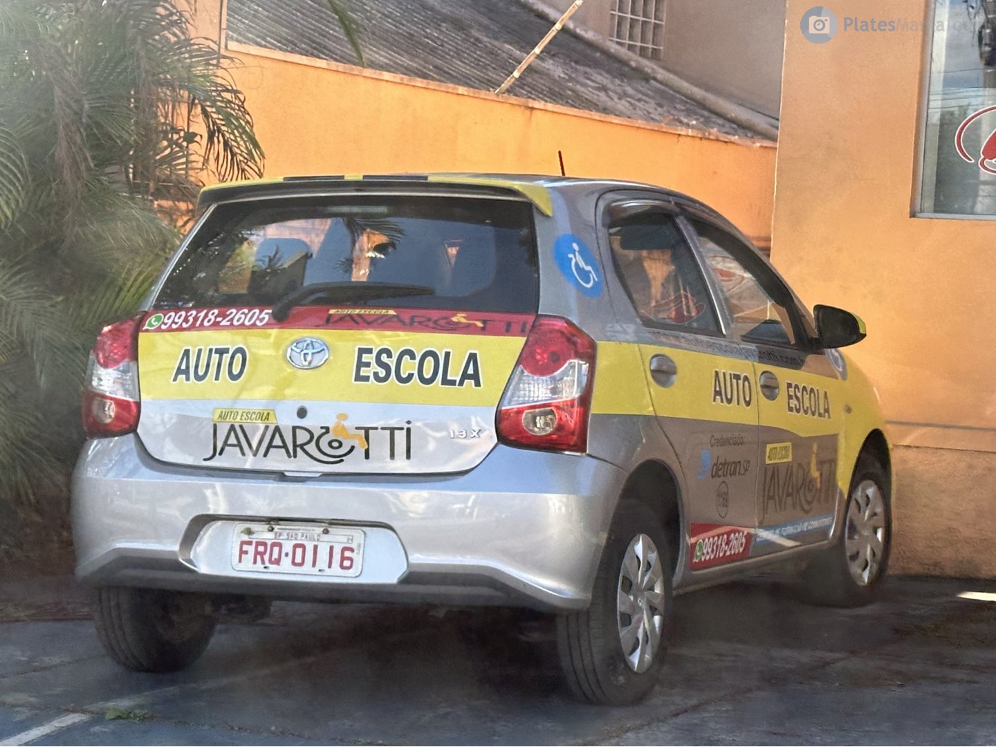 FRQ-0116, Toyota Etios 1st gen Hatch (AK10), facelift, 2016–