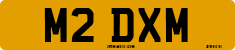 License plate of the United Kingdom, 1983 year system