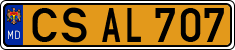 License plate of Moldova, Public transport (1992)