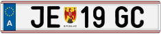 License plate of Austria, Regular plates