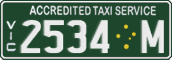 Victoria, Taxi (1234-A)
