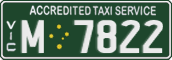 Victoria, Taxi (A-1234)
