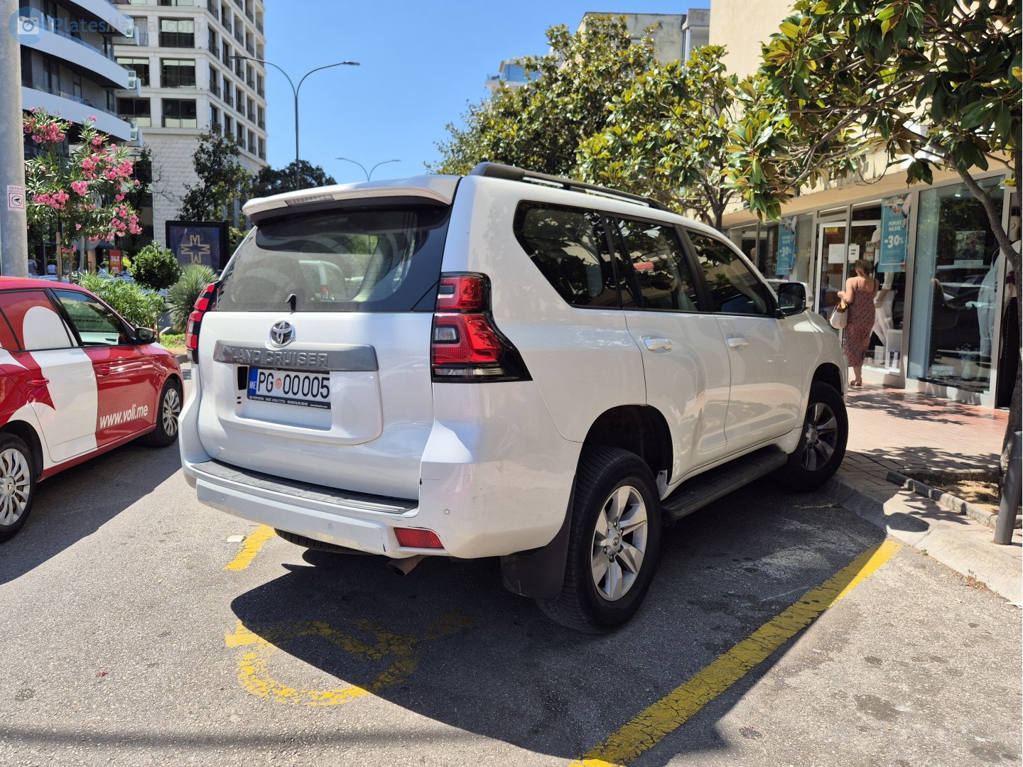 PG 00005, Toyota Land Cruiser Prado 4th gen 5-door SUV (J150), 2nd facelift, 2017–2023