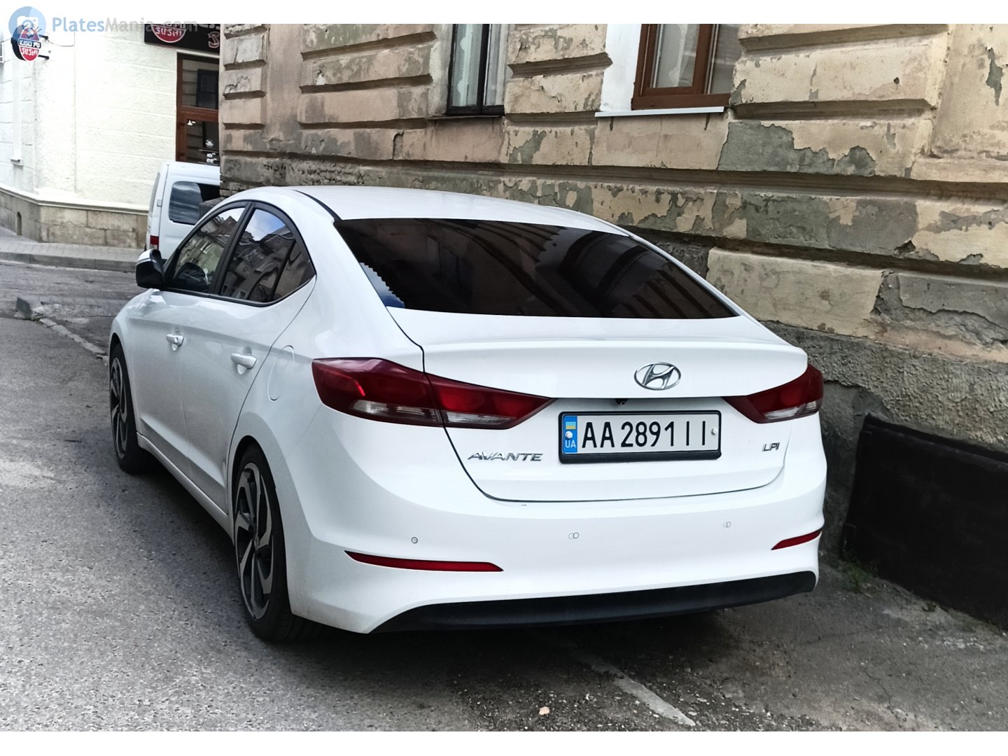 AA 2891 II, Hyundai Avante 5th gen (AD), 2015–2018