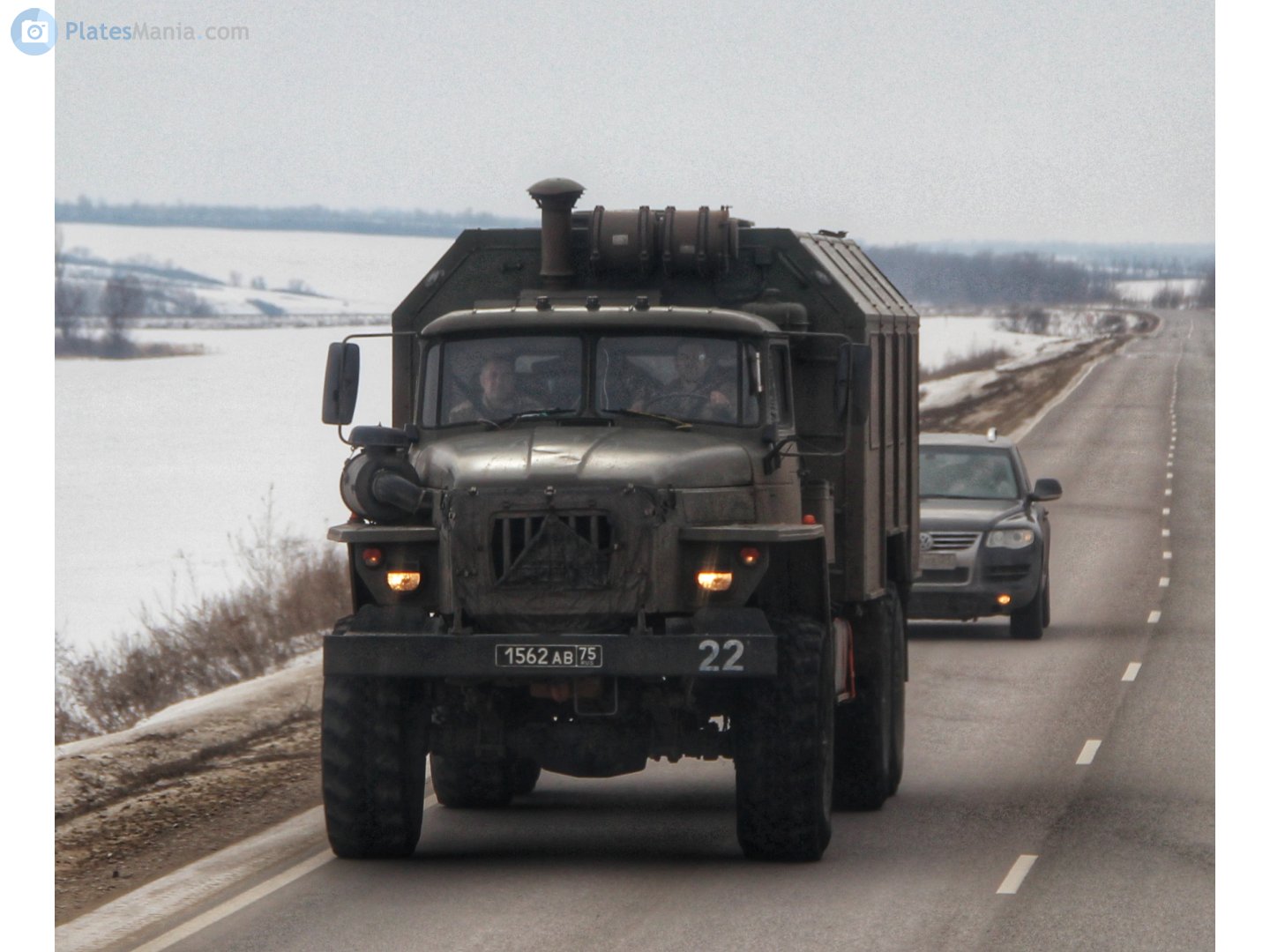 1562 ав 75, Ural (UralAZ) 4320/5557 4320/5557 6×6, 1977–