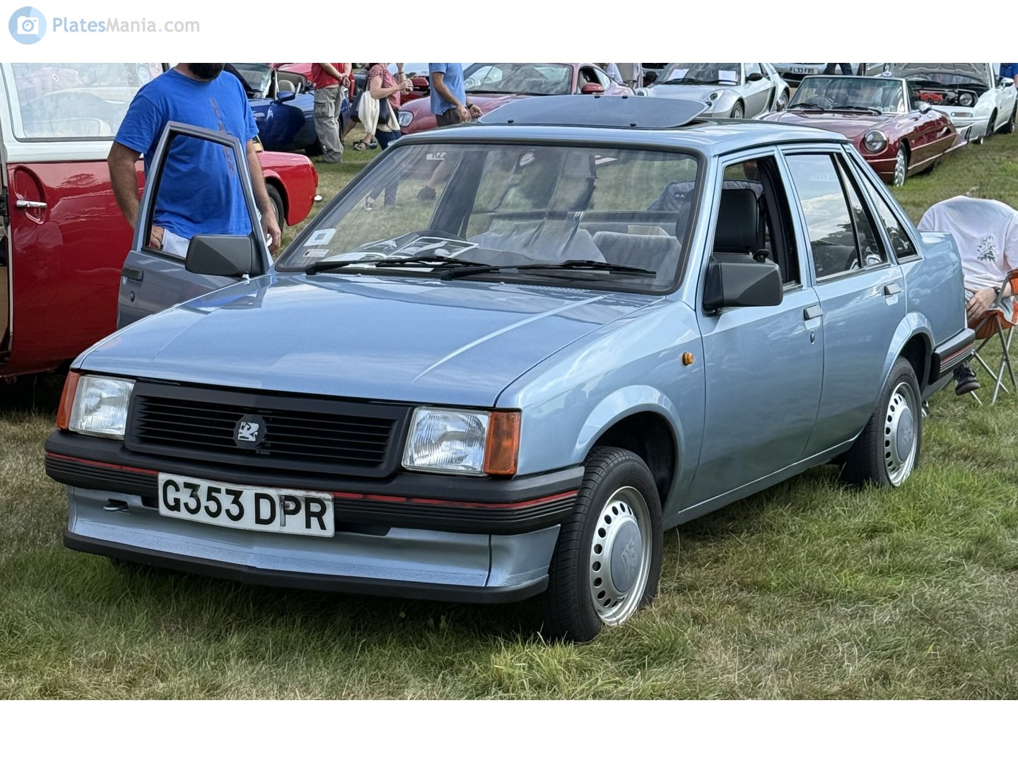 G353DPR, Vauxhall Nova 1st gen 4-door Sedan (A; S83), 1985–1993