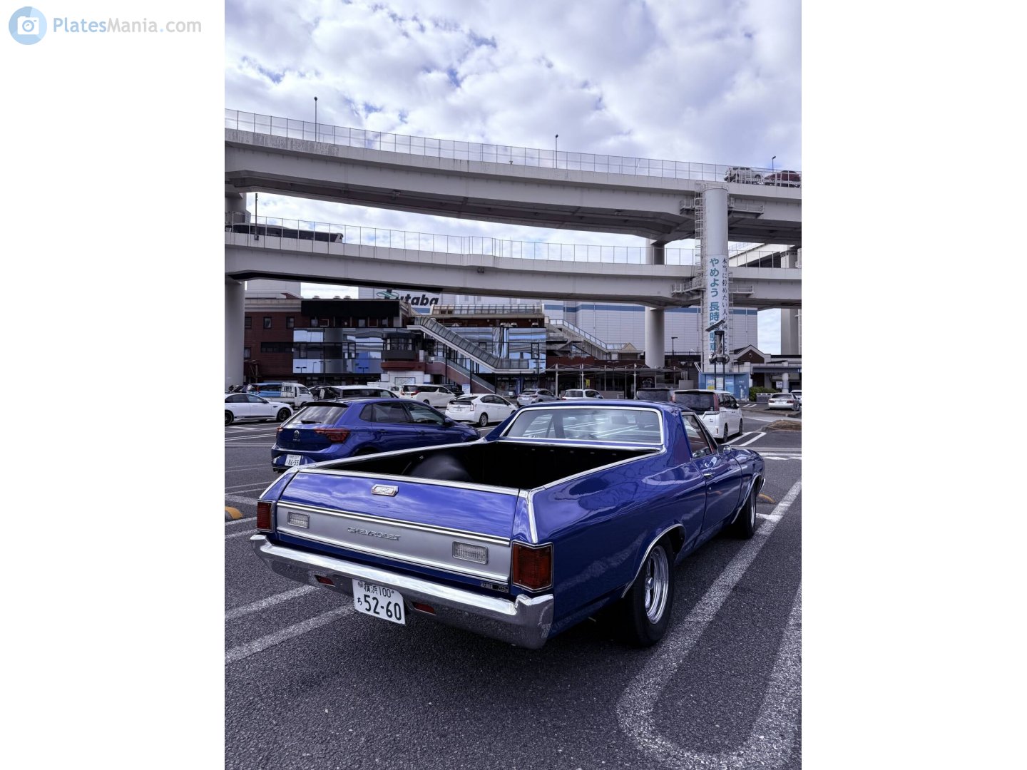 横浜 100 ち 5260, Chevrolet El Camino 3rd gen 1970 (13680/13880; A-body), 2nd facelift, 1969–1970