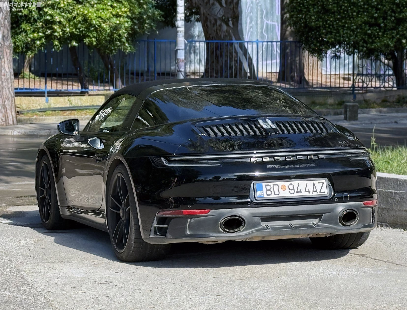 BD 944AZ, Porsche 911 8th gen Targa (992.1), 2020–2024