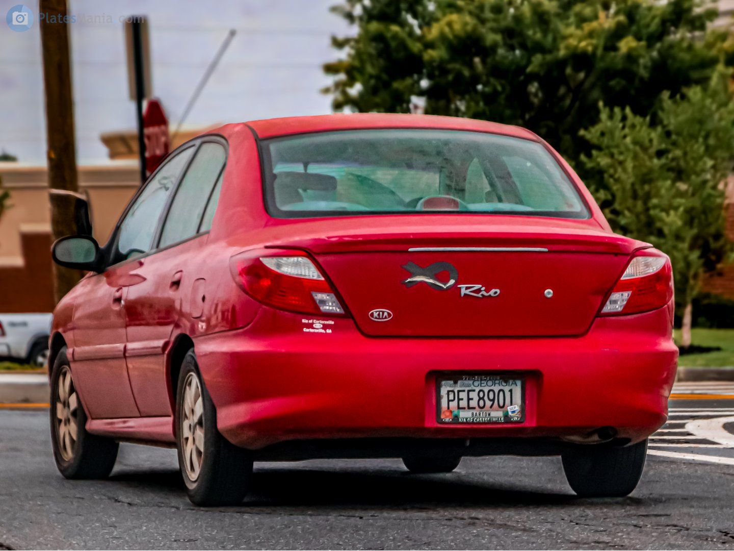 PEE8901, Kia Rio 1st gen Sedan (DC), 2000–2002