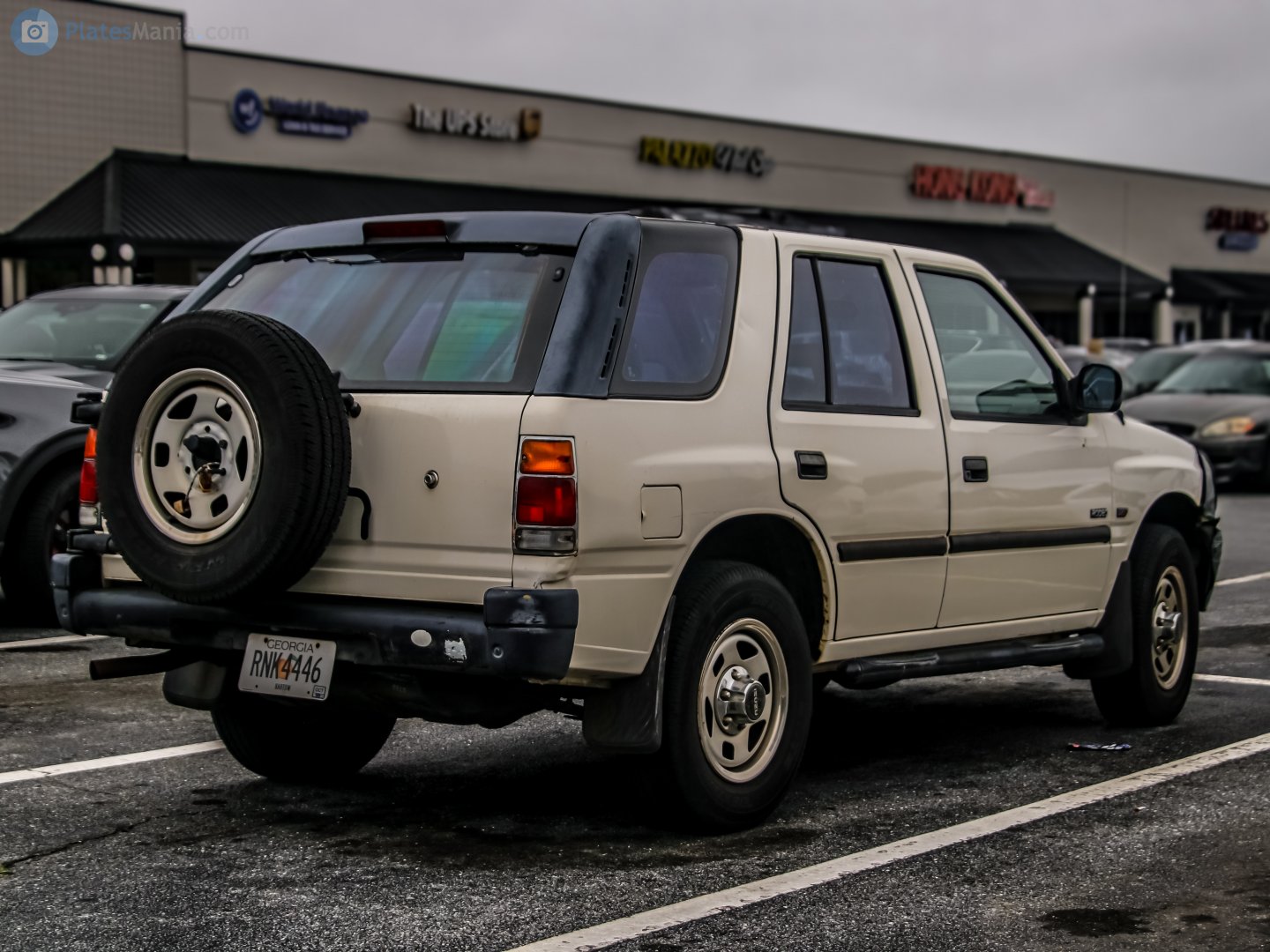 RNK4446, Isuzu Rodeo 1st gen SUV (UC; US-market), 1990–1998